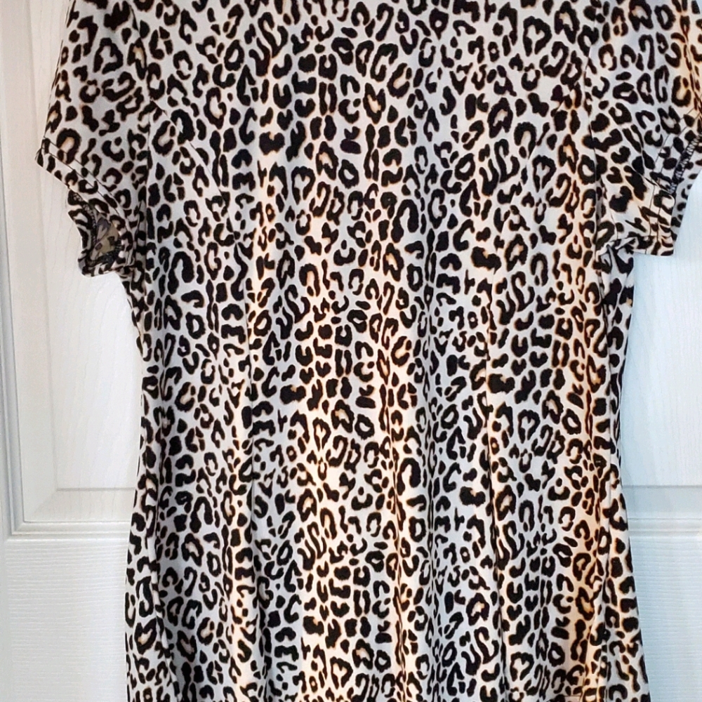 Animal Print Womens Dress Shirt